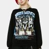 No Hours Tops Midnight Run Crew Sweatshirt