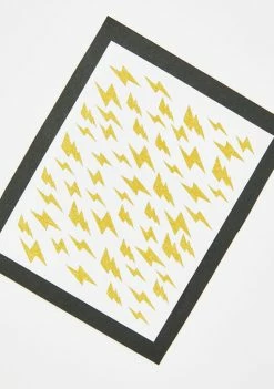 Stinnys Face & Body Lightning Bolt Body N' Face Stickers