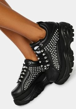 Buffalo London Studded Platform Sneakers Platforms