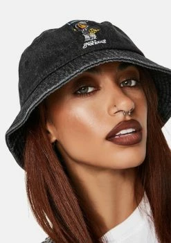 No Hours Solo Denim Bucket Hat