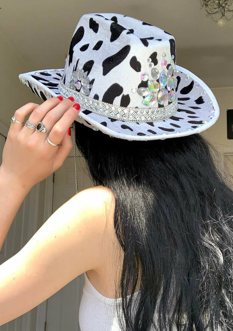 Stinnys Hats Cow Print Ryder Cowboy Hat