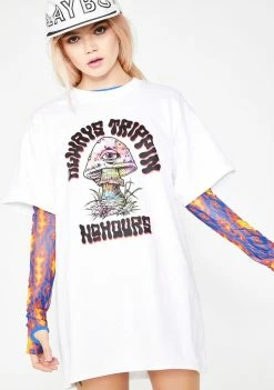 No Hours Tops Trippin Tee