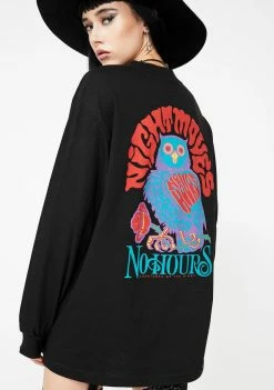 No Hours Night Moves Long Sleeve Tee
