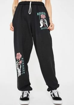 No Hours Bottoms End Of Graphic Sweatpants