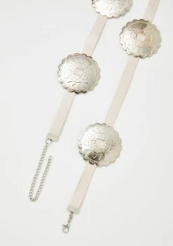 Stinnys Belts & Harnesses Faux Leather Concho Belt