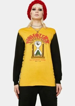 No Hours Psyc Sounds Long Sleeve Tee Tops