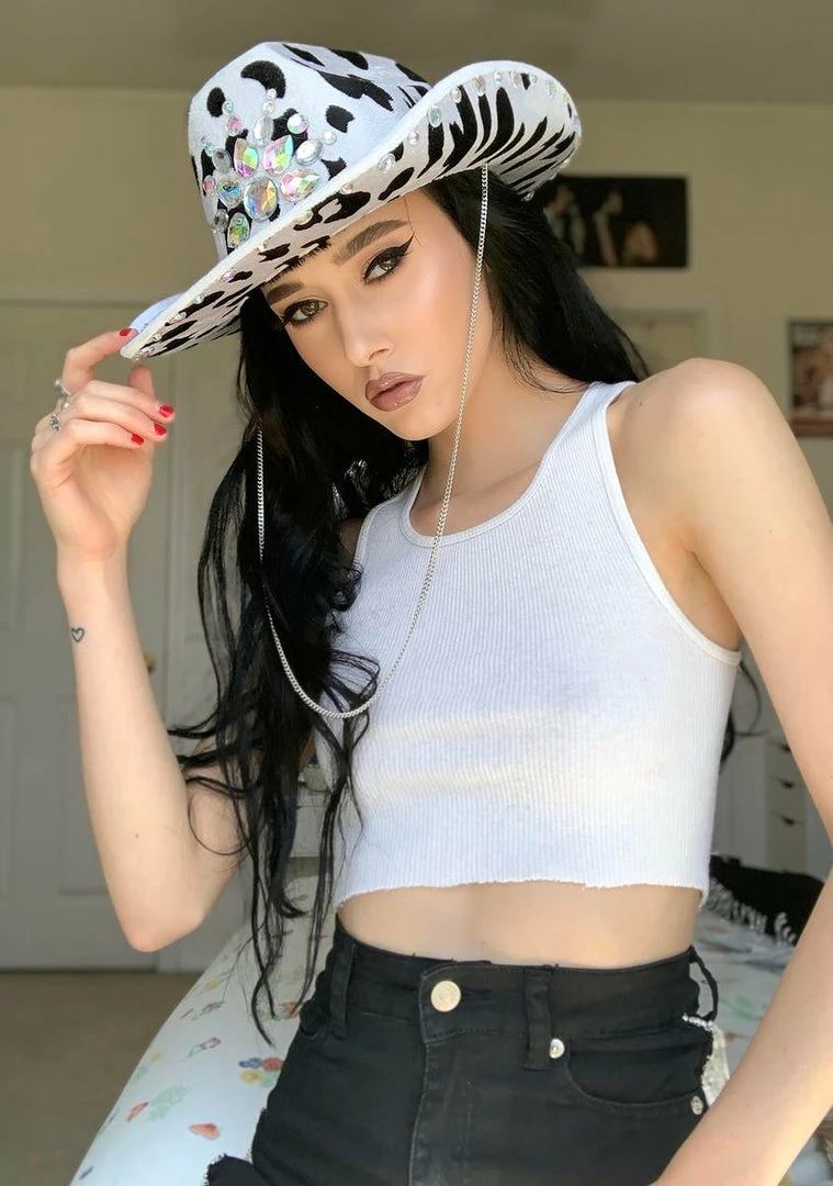 Stinnys Hats Cow Print Ryder Cowboy Hat