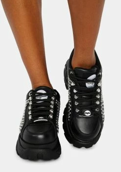 Buffalo London Studded Platform Sneakers Platforms