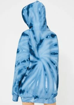 No Hours Tops High Note Tie Dye Hoodie