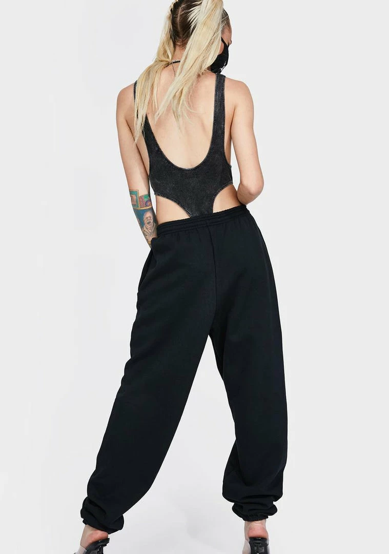 No Hours All Caps Jogger Sweatpants Bottoms