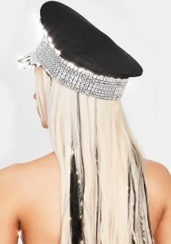 Stinnys Bambi Rhinestone Captain Hat