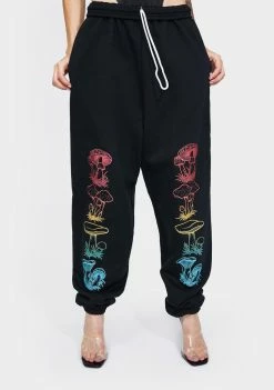 No Hours All Caps Jogger Sweatpants Bottoms