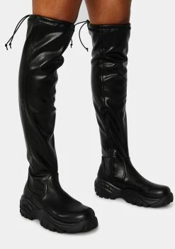 Buffalo London Lonnie Over The Knee Boots