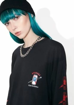 No Hours Tall Can Killer Long Sleeve Tee