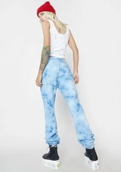 No Hours Bottoms Passion Tie Dye Sweatpants