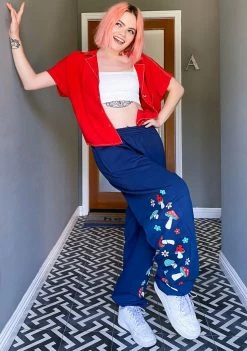 No Hours Bottoms Shroom Graphic Sweatpants