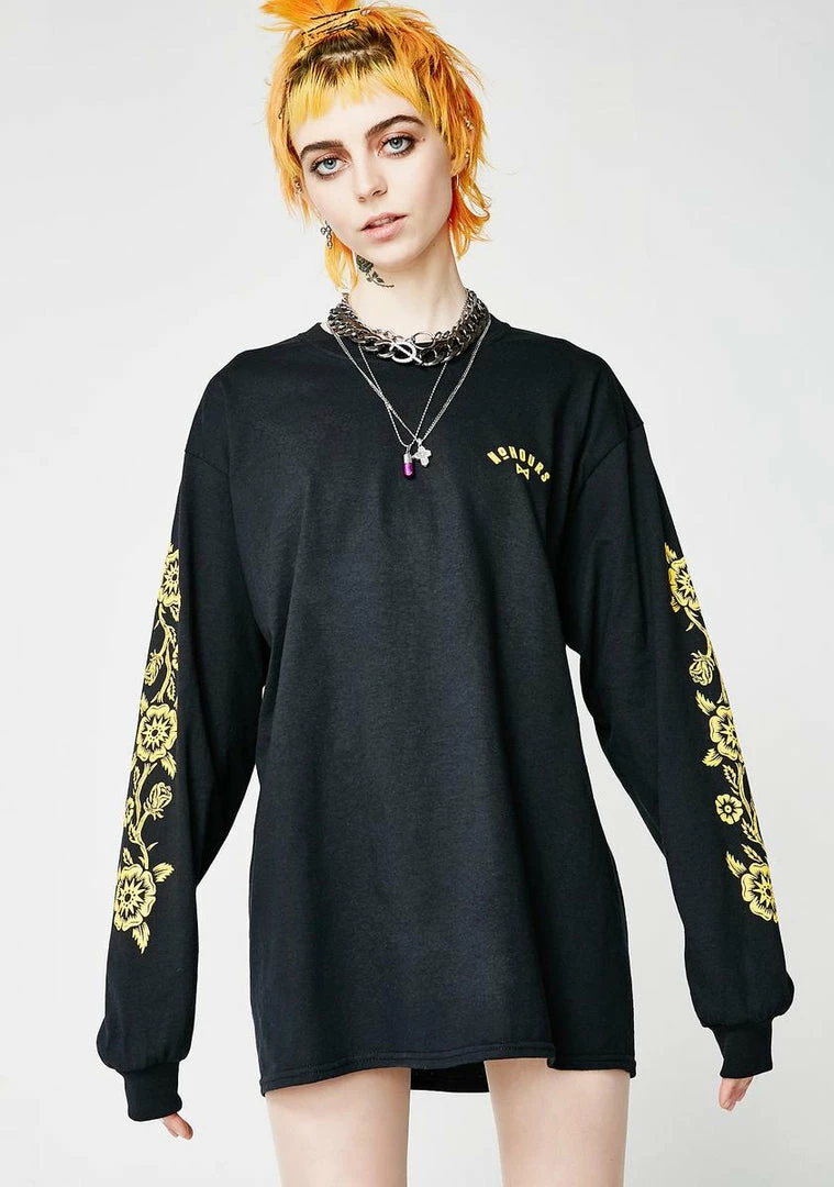 No Hours The End Long Sleeve Tee