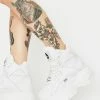Buffalo London Platforms Classic High Top Leather Sneakers