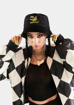 No Hours Hats High Alert Reversible Bucket Hat