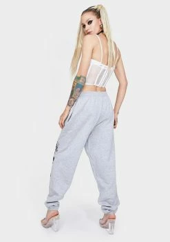 No Hours Bottoms Grey These Days Jogger Sweatpants