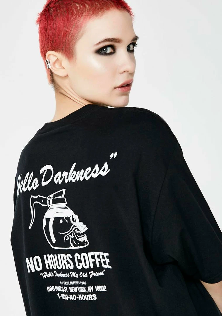 No Hours Darkness Short Sleeve Tee
