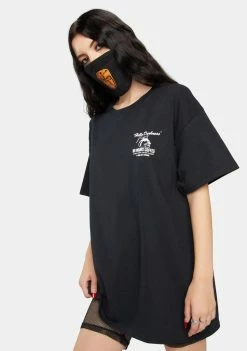 No Hours Tops Hello Graphic Tee