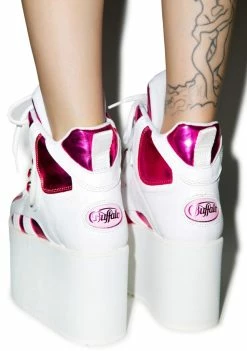 Buffalo London BB Spice Pink Platforms